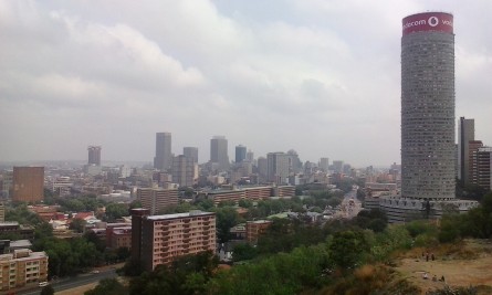VIEWPOINT: On our way out of Yeoville today we came across an incredible view of Joburg from a hilltop. Photo: Ilanit Chernick